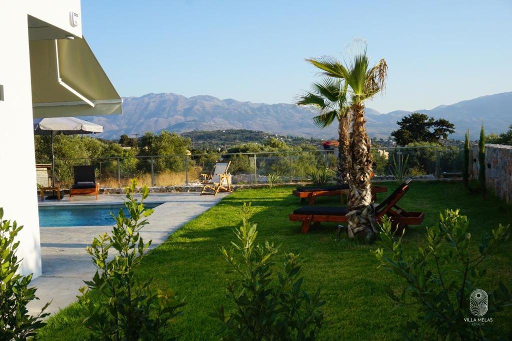 Villa Melas Chania  Bagian luar foto