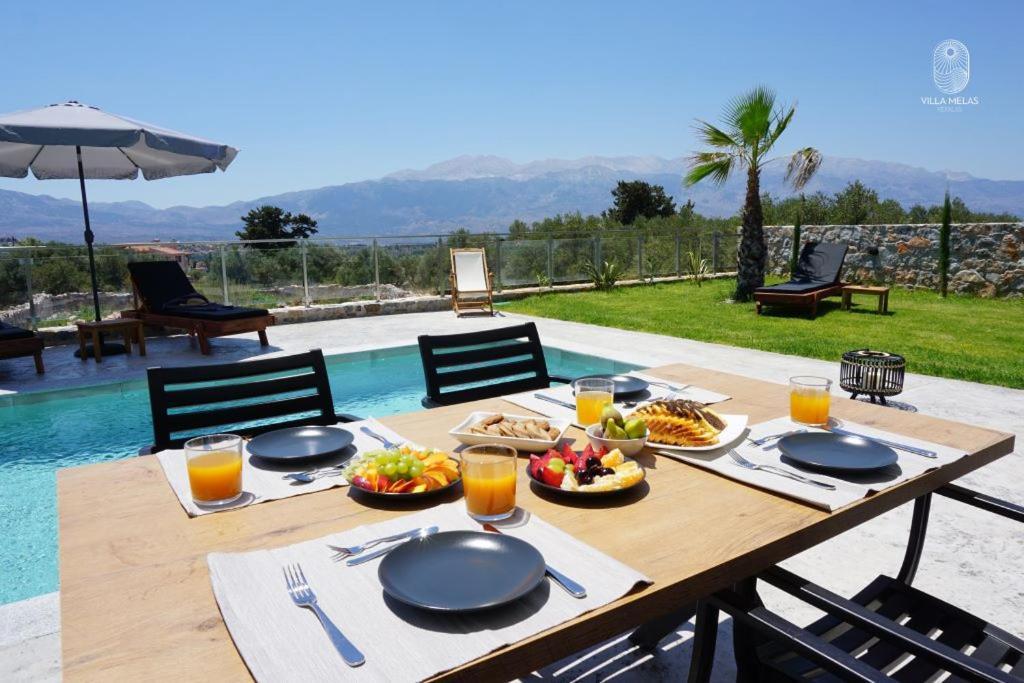 Villa Melas Chania  Bagian luar foto