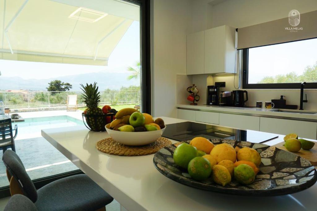 Villa Melas Chania  Bagian luar foto